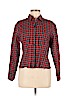 Current/Elliott 100% Cotton Red Long Sleeve Button-Down Shirt Size XS (0) - photo 1
