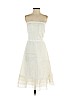 Nicole Miller Collection 100% Silk White Cocktail Dress Size 6 - photo 1