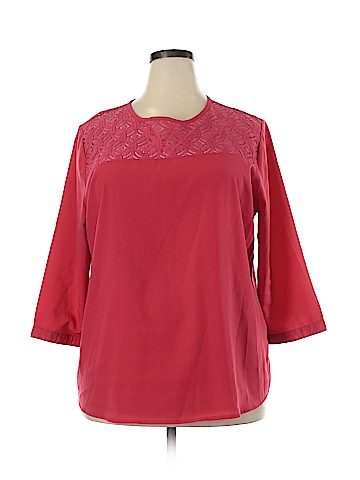 Van Heusen 3/4 Sleeve Blouse (view 1)