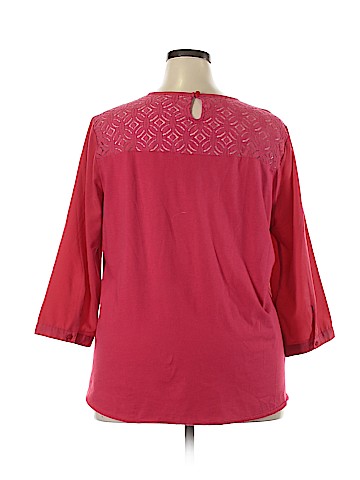 Van Heusen 3/4 Sleeve Blouse (view 2)