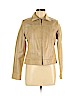 Tiboa 100% Leather Tan Leather Jacket Size M (petite) - photo 1