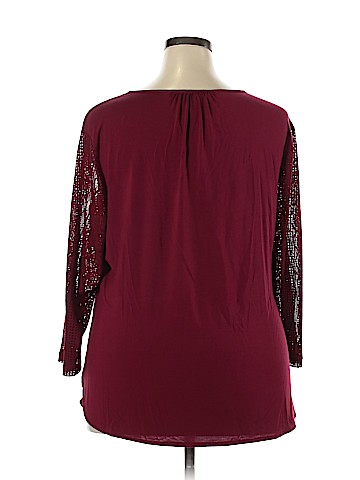 Van Heusen Long Sleeve Blouse (view 2)