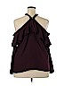 Ann Taylor LOFT 100% Polyester Burgundy 3/4 Sleeve Blouse Size XXL - photo 2