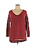 Old Navy 100% Cotton Burgundy Pullover Sweater Size XL - photo 1