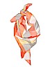 ModCloth 100% Acrylic Plaid Orange Scarf One size - photo 1
