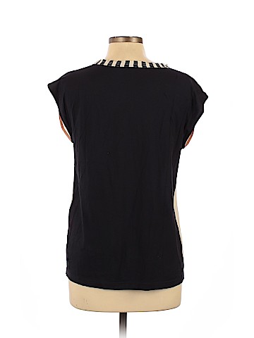 Marc Cain Short Sleeve Silk Top (view 2)