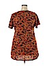 Lularoe Orange Short Sleeve T-Shirt Size 2X - photo 2