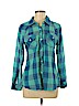 Rails 100% Cotton Blue Long Sleeve Button-Down Shirt Size M - photo 1