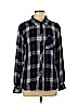 Rails 100% Rayon Blue Long Sleeve Button-Down Shirt Size M - photo 1