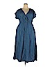 ELOQUII Blue Casual Dress Size 18 - 20 Plus - photo 1