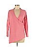 Soft Surroundings Pink Long Sleeve Top Size M (petite) - photo 1