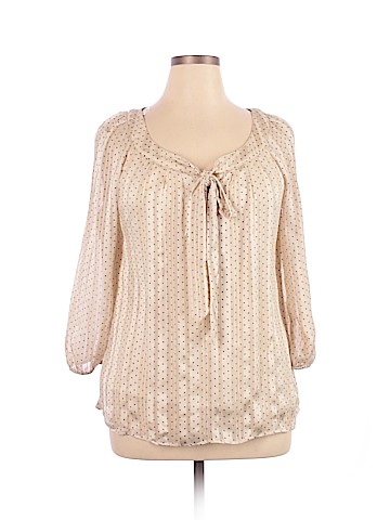 DressBarn Long Sleeve Blouse (view 1)