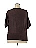 Lane Bryant Brown Short Sleeve Top Size 18 - photo 2