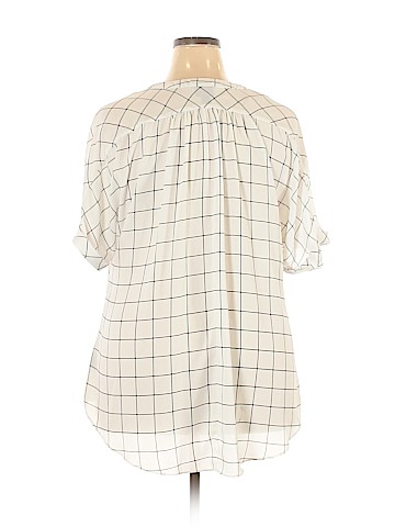 Worthington Plus Short Sleeve Blouse (view 2)