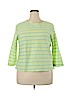 Assorted Brands 100% Cotton Green Long Sleeve Top Size 2X - photo 1