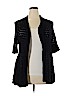 Croft & Barrow 100% Cotton Black Cardigan Size 2X - photo 1