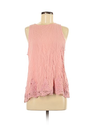 Lily White Sleeveless Blouse (view 1)