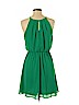 Dina Be 100% Polyester Green Casual Dress Size M - photo 2