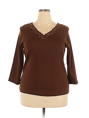 Jones New York Long Sleeve Top (view 1)