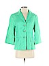 Lafayette 148 New York 100% Linen Green Blazer Size 2 - photo 1