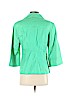 Lafayette 148 New York 100% Linen Green Blazer Size 2 - photo 2