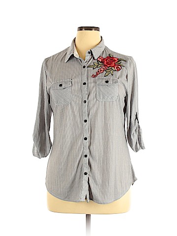 Eden & Olivia Long Sleeve Button-Down Shirt (view 1)