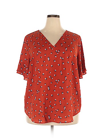 Ann Taylor LOFT Short Sleeve Blouse (view 1)