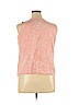 Basic Editions 100% Cotton Pink Sleeveless Top Size XL - photo 2