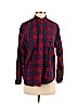 Madewell 100% Cotton Red Long Sleeve Button-Down Shirt Size S - photo 1