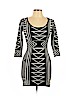 Derek Heart Black Casual Dress Size L - photo 1