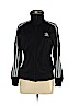 Adidas 100% Polyester Black Track Jacket Size M - photo 1