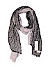 Calvin Klein 100% Viscose Print Gray Scarf One size - photo 1