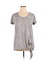 Xersion Gray Short Sleeve Top Size XL - photo 1