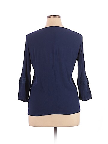 St. John's Bay 3/4 Sleeve Blouse (view 2)