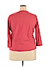 Jones New York Red Long Sleeve T-Shirt Size 2X - photo 2
