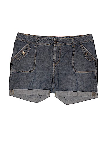 Faded Glory Plus Denim Shorts (view 1)