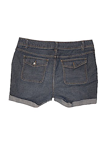 Faded Glory Plus Denim Shorts (view 2)