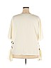 ELOQUII Ivory Short Sleeve Blouse Size 18 - photo 2