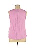 Anthropologie 100% Cotton Purple Sleeveless Top Size XL - photo 2