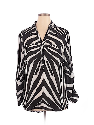 New York & Company Long Sleeve Blouse (view 1)