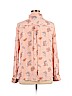 Worthington 100% Polyester Pink Long Sleeve Blouse Size XL - photo 2