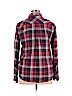 H&M L.O.G.G. 100% Cotton Red Long Sleeve Button-Down Shirt Size 14 - photo 2