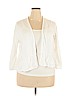 Lane Bryant White Cardigan Size 18 - 20 Plus - photo 1