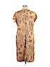 Faded Glory 100% Polyester Tan Casual Dress Size XL - photo 2