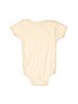 American Apparel 100% Cotton Ivory Short Sleeve Onesie Size 18-24 mo - photo 2