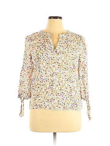 Cynthia Rowley TJX 3/4 Sleeve Blouse (view 1)