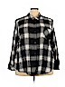 BP. Black Long Sleeve Button-Down Shirt Size 4X - photo 1