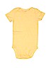Carter's 100% Cotton Yellow Short Sleeve Onesie 18-24 MO / 24 MO - photo 1