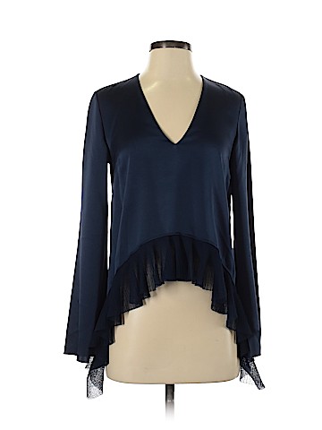 Elizabeth and James Long Sleeve Blouse (view 1)