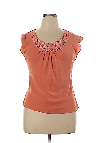 Sunny Leigh Short Sleeve Silk Top (view 1)